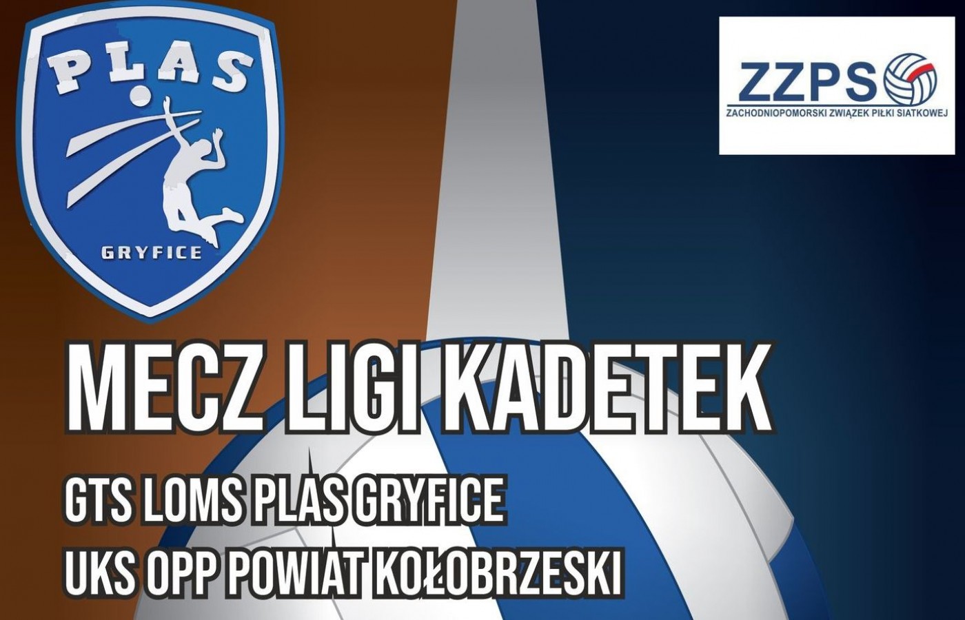 Mecz GTS PLAS Gryfice - UKS OPP Powiat Kołobrzeski